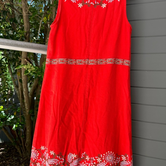 Awesome Anthropologie embroidered dress. Love this but a bit too long for me. 😢 - Picture 3 of 8